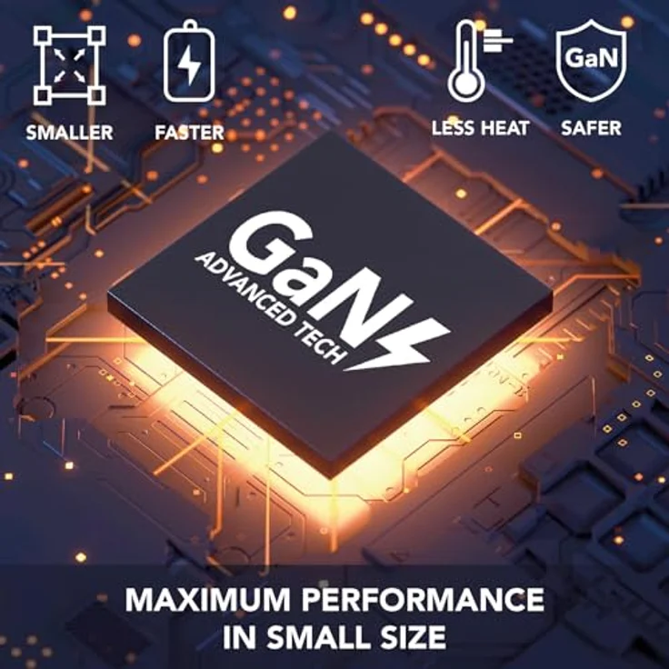 Cellularline Multipower Nano 100W Reiselader 4 Port GaN Black - 100 W Ladegerät mit 4 Anschlüssen und GaN-Technologie – Bild 2