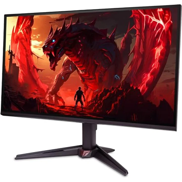 Acer Nitro VG240Y P6, 23.8 Zoll Full HD Gaming Monitor, 144Hz, 1ms Reaktionszeit, FreeSync, HDMI und DP Anschluss, Zero-Frame Design – Bild 3