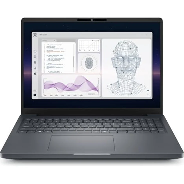 Dell Pro Max 16 Plus MB16250, 16" Notebook mit Intel Core Ultra 9, 64 GB RAM, 1 TB SSD, Full HD+ Display, Schwarz – Bild 2