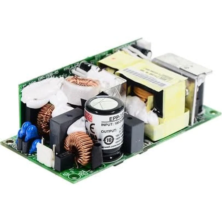 MEAN WELL EPP-150-12, Einzelausgang Netzteil mit PFC-Funktion, 93% Wirkungsgrad, kompakte Größe 10,2 x 5,1 cm – Bild 2