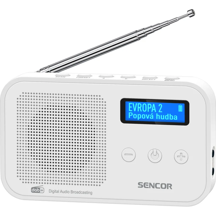 SENCOR SRD 7200 W Digitalradio mit DAB+ Funktion, weiß