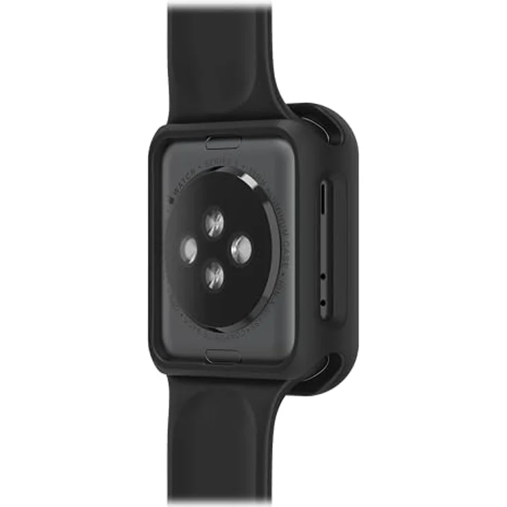 OtterBox Watch Bumper für Apple Watch Series 3, stoßfeste Schutzhülle mit präzisem Sitz, schützt Display und Kanten, Schwarz – Bild 3