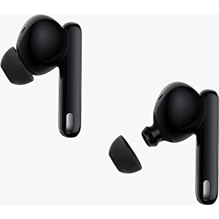 kwmobile 6X Polster kompatibel mit Oppo Enco Free2 / Enco Free 2i / Enco X - 3 Größen - Silikon Ohrstöpsel In-Ear Kopfhörer, Schwarz – Bild 2