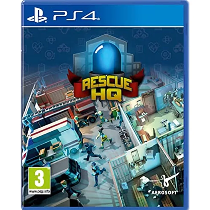 AEROSOFT Rescue HQ - The Tycoon, PS4-Games