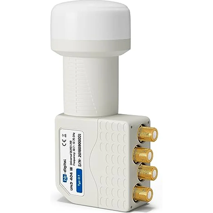 HB-DIGITAL UHD 404 W Quad LNB ''WEISS'' – Bild 10