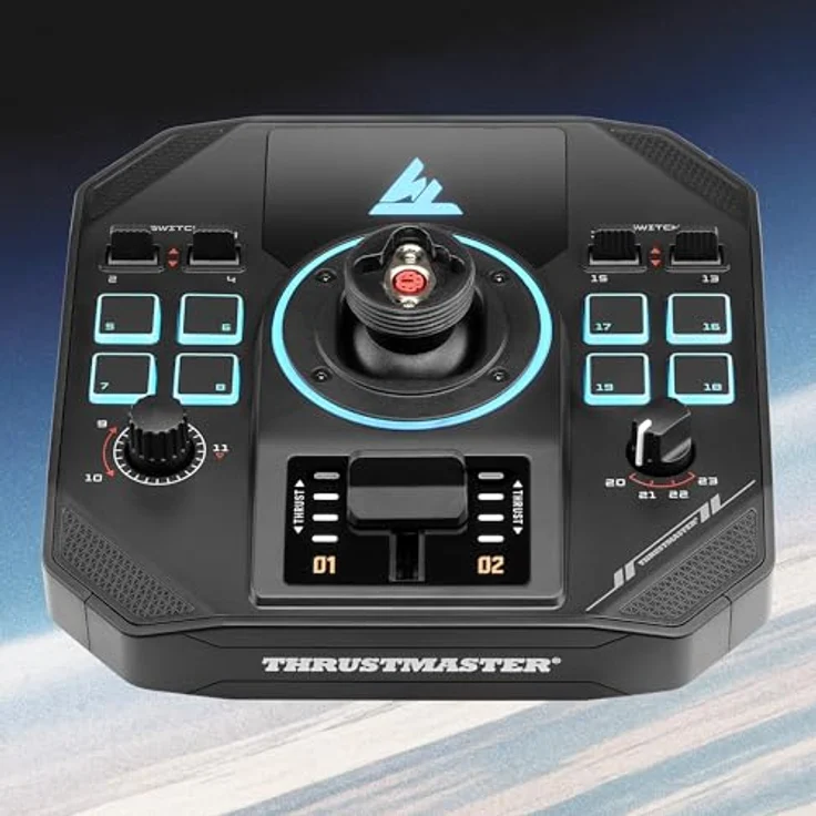 Thrustmaster Sol-R 5 Base Joystick, kompatible Basis für Flugsimulationen mit abnehmbaren Griffen – Bild 3