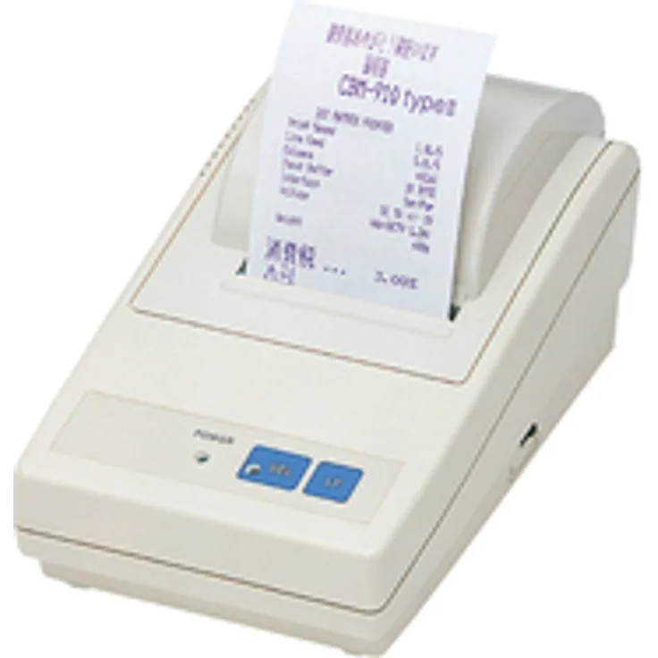Citizen CBM-910II, Punktmatrix POS-Drucker mit 2,5 lps Druckgeschwindigkeit, serielle Schnittstelle, weiß