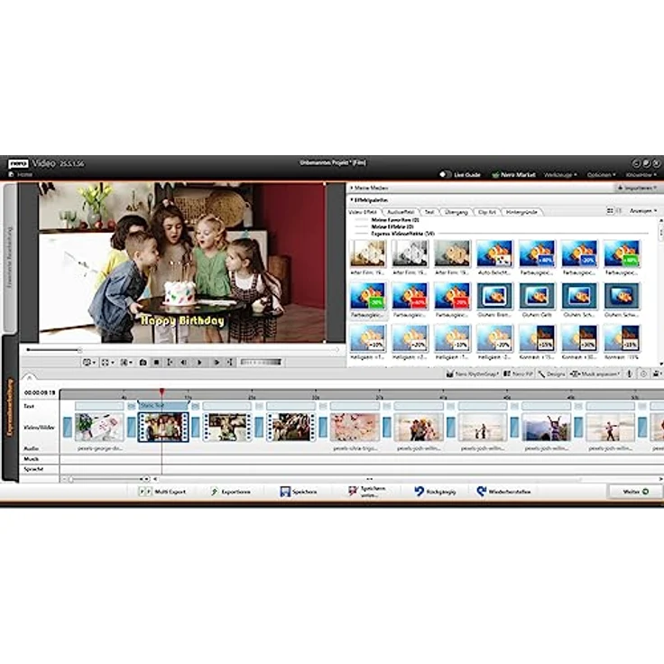 Nero Videobearbeitungsprogramm für Einsteiger | Nero Video | Videoschnittprogramm | Video Bearbeitungs Software | Unlimitierte Lizenz | 1 PC | Windows 11 / 10 / 8 / 7 – Bild 3