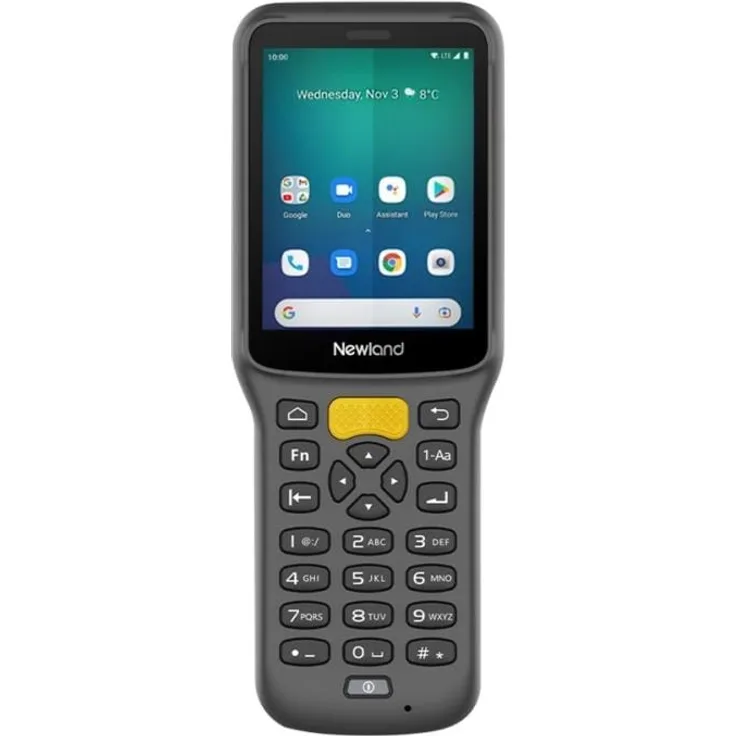 Newland MT37 MOBILE COMPUTER W/ 2.8" TS 1+8 BT WIFI 4G GPS NFC. INCL. (2D-Barcodes), Barcode-Scanner, Grau