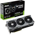 ASUS TUF Gaming GeForce RTX 4070 Ti SUPER 16GB GDDR6X Gaming Grafikkarte (NVIDIA GeForce RTX4070Ti DLSS 3, PCIe 4.0, 2X HDMI 2.1a, 3X DisplayPort 1.4a, TUF-RTX4070TIS-16G-GAMING, schwarz)