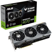 Bild für ASUS TUF Gaming GeForce RTX 4070 Ti SUPER 16GB GDDR6X Gaming Grafikkarte (NVIDIA GeForce RTX4070Ti DLSS 3, PCIe 4.0, 2X HDMI 2.1a, 3X DisplayPort 1.4a, TUF-RTX4070TIS-16G-GAMING, schwarz)