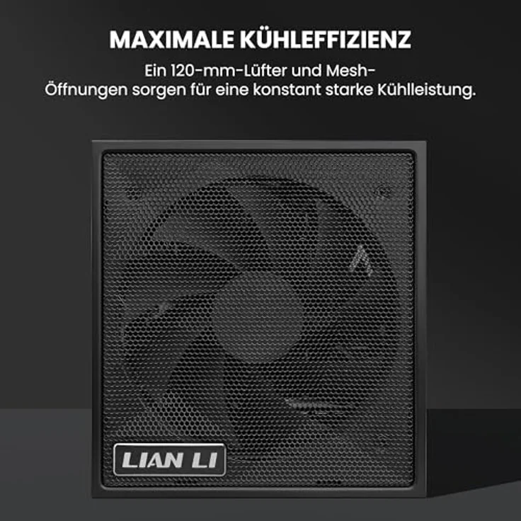 Lian Li SX Series 80 PLUS Platinum Netzteil, vollmodular, PCIe 5.1, ATX 3.1 - 850 Watt, schwarz – Bild 4