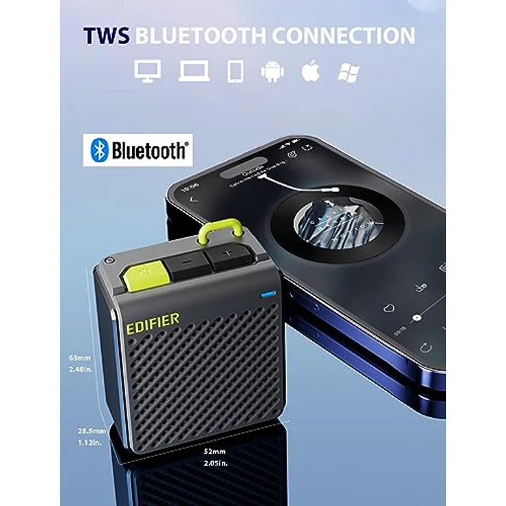 Edifier Gхośnik MP85 (szary), Bluetooth-Lautsprecher – Bild 3
