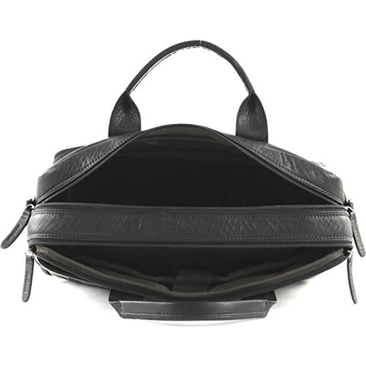 Strellson Hyde Park Aktentasche, Laptoptasche mit 2 Hauptfächern, schwarz, für A4-Unterlagen und Laptop bis 15.6 Zoll – Bild 7