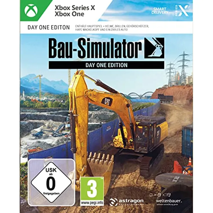 Bau-Simulator: Steelbook Day 1 - Edition (exklusiv bei amazon) - [Xbox Series X I Xbox One]