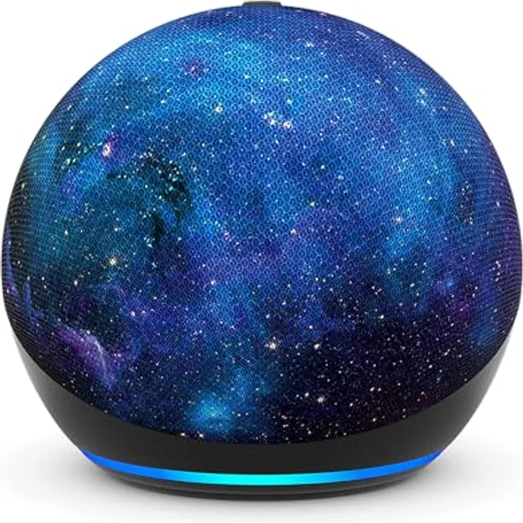 Amazon Echo Dot Kids (5. Gen), WLAN-Lautsprecher mit Bluetooth und Alexa, inkl. 1 Jahr Amazon Kids+, Blau