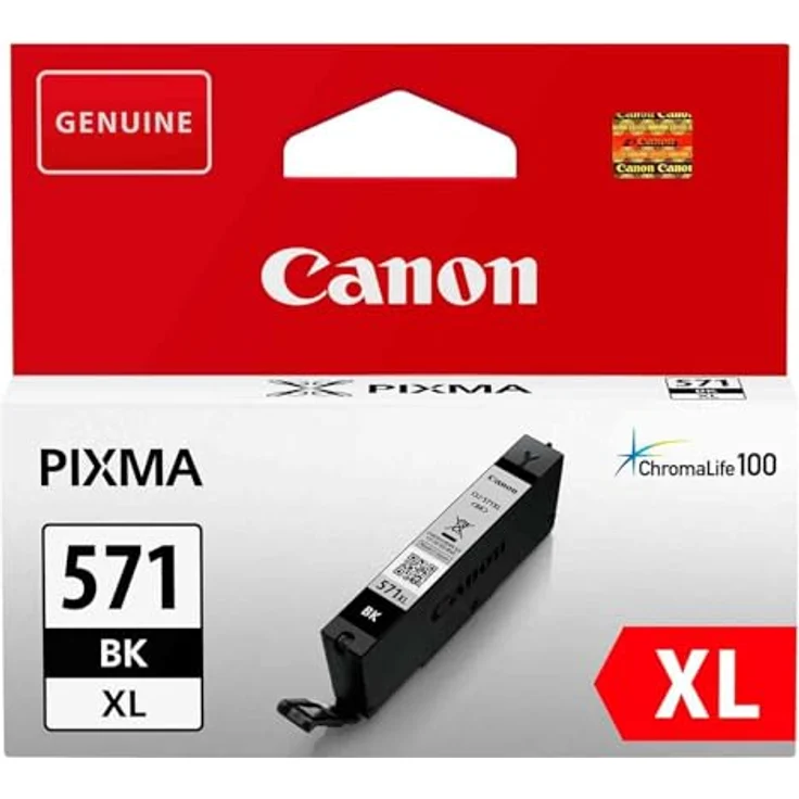 Canon CLI-571BK XL Tintenpatrone 11ml, Fotoschwarz – Bild 2
