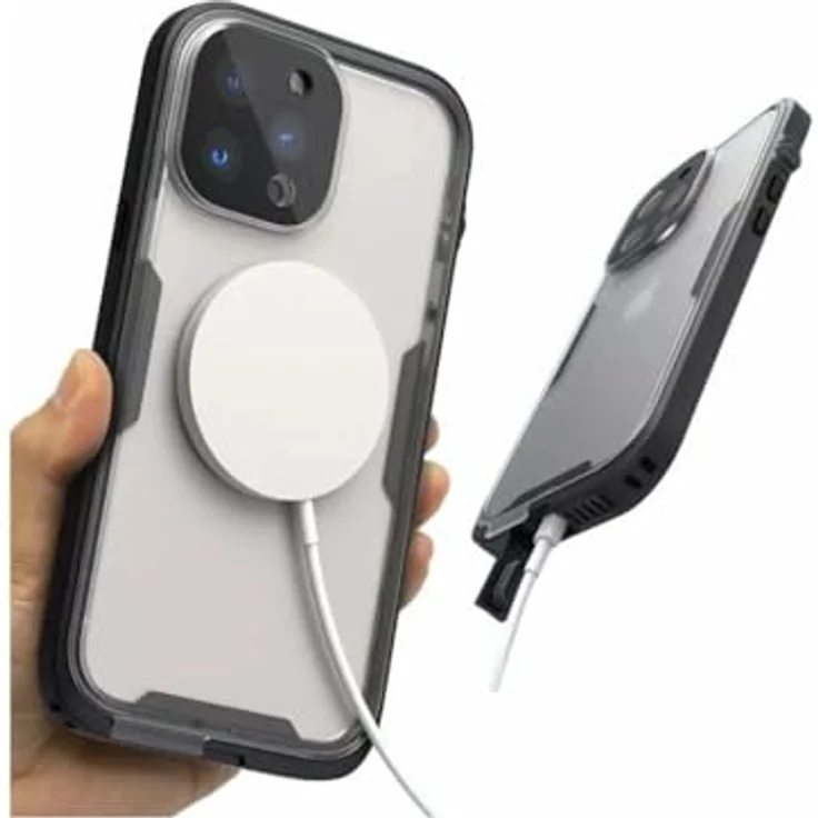 Catalyst Waterproof Total Protection Case for iPhone 14 Pro Max, 5X Water Resistant, Responsive Screen and Face Detection, Perfect Images - Stealth Black – Bild 3