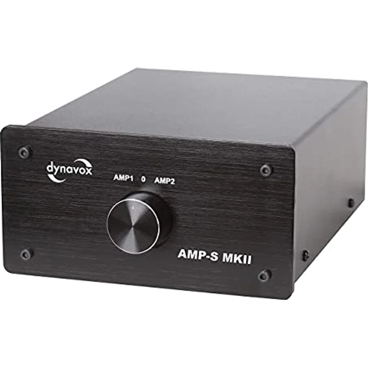 Dynavox AMP-S Verstärker-Boxen-Umschalter schwarz – Bild 2