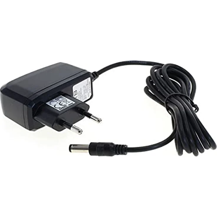 AccuCell Netzteil 100-240V, 12V/600mA mit 5,5x2,1mm Stecker, schwarz – Bild 3