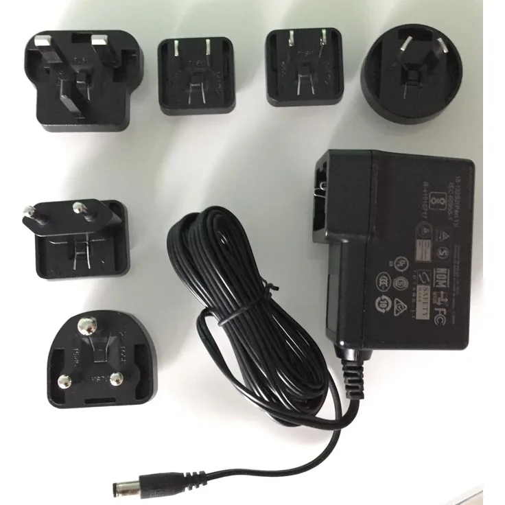 Evoko Naso Externes Netzteil, AC-DC Adapter mit 12 V DC max, schwarz