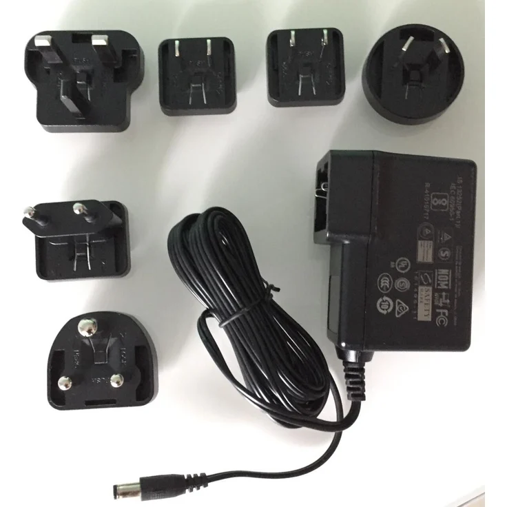 Evoko Naso Externes Netzteil, AC-DC Adapter mit 12 V DC max, schwarz