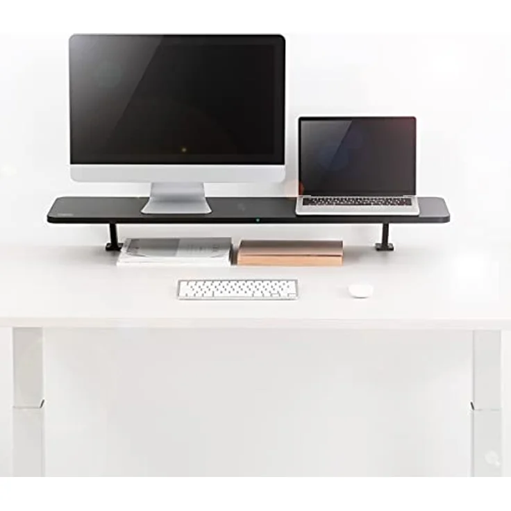 LogiLink TV- Monitorerhöhung, max. Belastung 20kg, zum Einklemmen an den Schreibtisch (Tischplatte bis 3,3cm Stärke), Länge = 1m – Bild 2