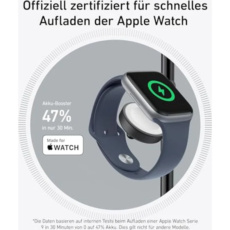 Anker MagGo Wireless Charging Station, Wireless Charger, Schwarz – Bild 5