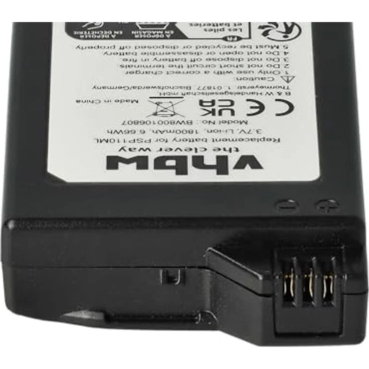 AKKUman Akku kompatibel Sony PSP-1000 3,7V 1800mAh – Bild 7