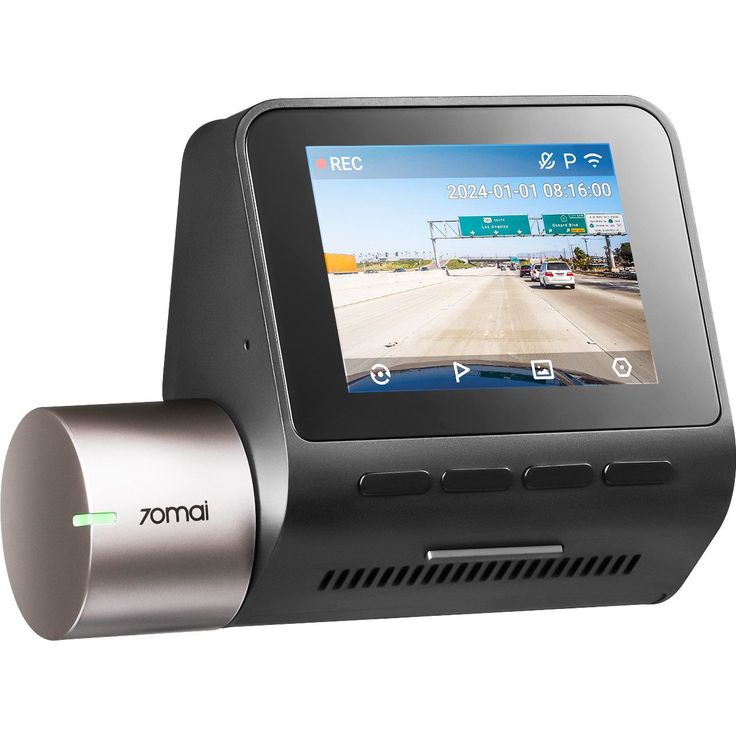 70mai Dashcam Auto Vorne A510, 2,7K 1944P WiFi Dash Cam mit 64GB SD Karte, Sony STARVIS 2 IMX675 Sensor