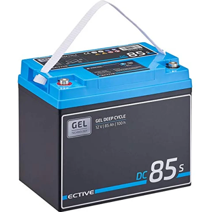 ECTIVE DC 85S GEL Deep Cycle Versorgungsbatterie mit LCD-Anzeige, 85Ah, 25% höhere Zyklenfestigkeit – Bild 2
