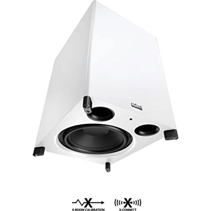 Nubert nuSub XW-1200 Wireless Subwoofer Weiß | Lautsprecher für Bass & Effekte | Downfiresubwoofer mit Aktiv-Technik | Surround & Action auf höchstem Niveau | LFE-Box mit 420 Watt | Tiefgang: 19 Hz – Bild 2