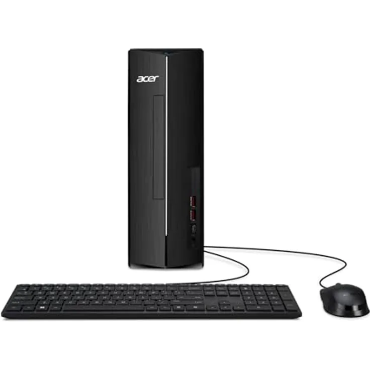 Acer Aspire XC-1860, SFF Desktop-PC mit Intel Core Ultra 7 265, 2.4 GHz, 32 GB RAM, 1 TB SSD, Wi-Fi 6E, Bluetooth