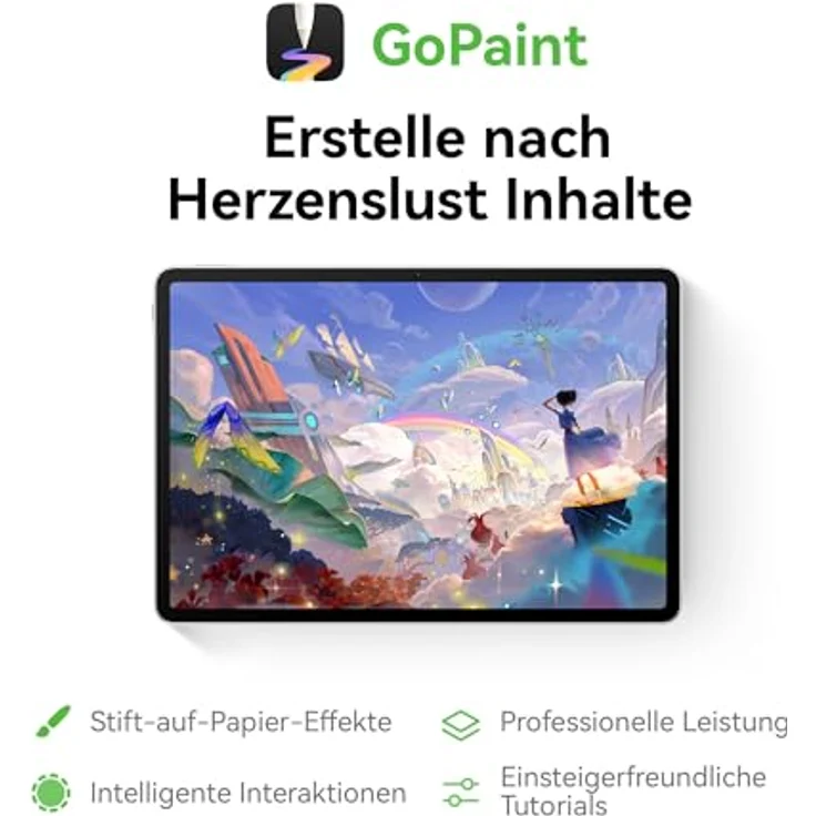 HUAWEI MatePad 11,5″S PaperMatte Edition Tablet + Tastatur und Pencil, 8GB+256GB, M-Pencil, Abnehmbare Tastatur, 2,8K FullView Display, 144 Hz Bildwiederholfrequenz, Space Gray – Bild 5