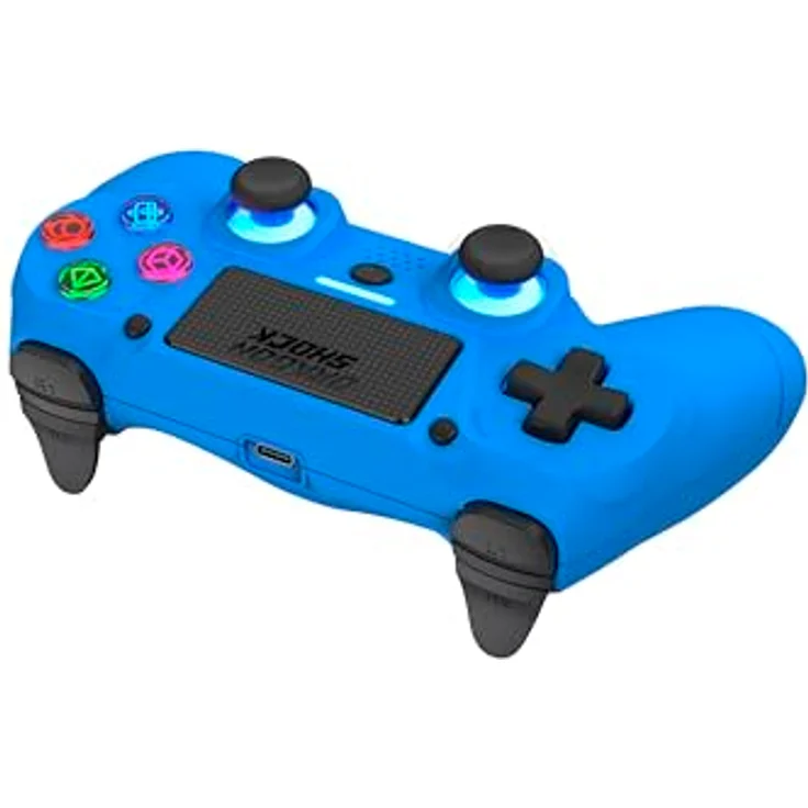 Dragonshock Mizar Gamepad für PlayStation 4, kabellos mit D-Pad und Bluetooth, schwarz – Bild 4