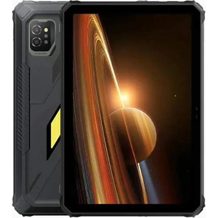 Blackview Active 7, 11 Zoll Tablet mit MediaTek G81, 128 GB Speicher, 8 GB RAM, 1920 x 1200 Pixel, Android 15, Schwarz, 4G, NFC, Dual-Kamera-System