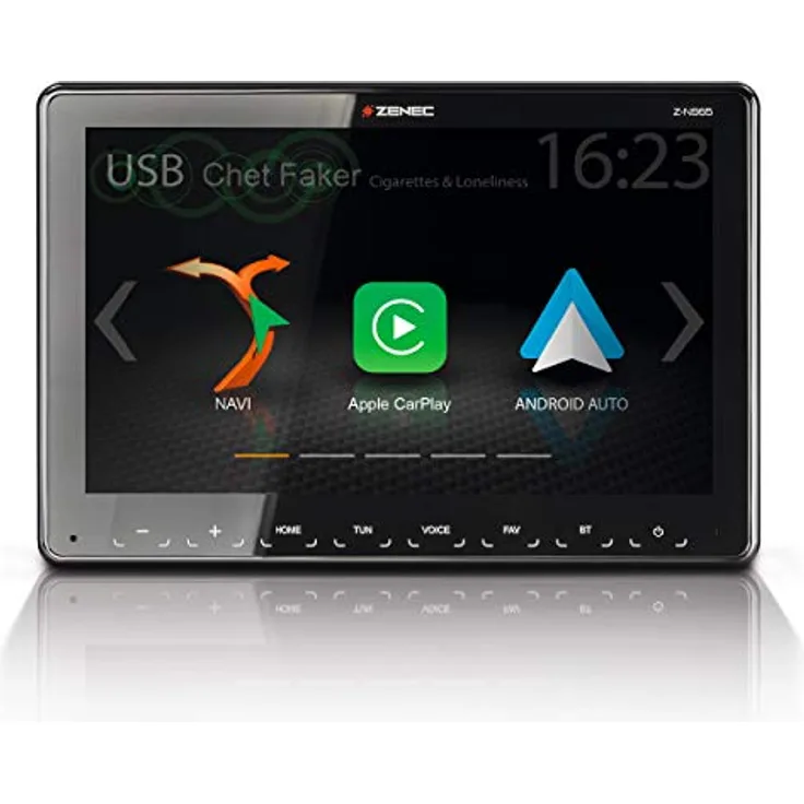 ZENEC Z-N965: 1-Din Autoradio, Multimediasystem mit 9“/22,9 cm Touchscreen, Mediencenter mit DAB+, Apple CarPlay, Android Auto, zum Navi für PKWs oder Reisemobile erweiterbar