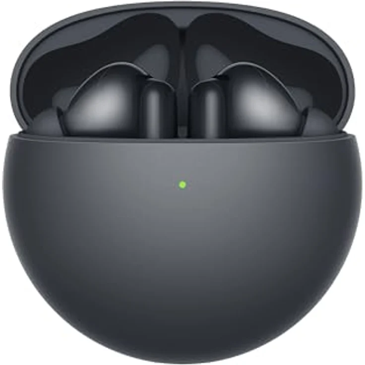 HUAWEI FreeBuds 7i, Kabellose Kopfhörer mit intelligenter aktiver Geräuschunterdrückung 4.0, 360° räumliches Audio, 30 Monate Garantie, Schwarz – Bild 1