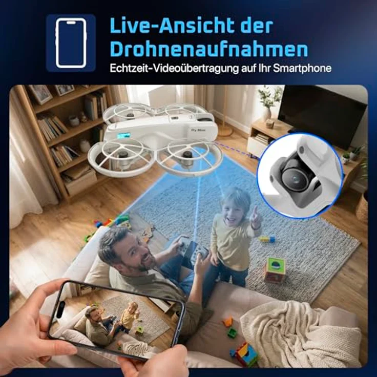 Rollei Fly Mini, Quadrokopter für Einsteiger mit einfacher Bedienung und kompakter Bauweise – Bild 4