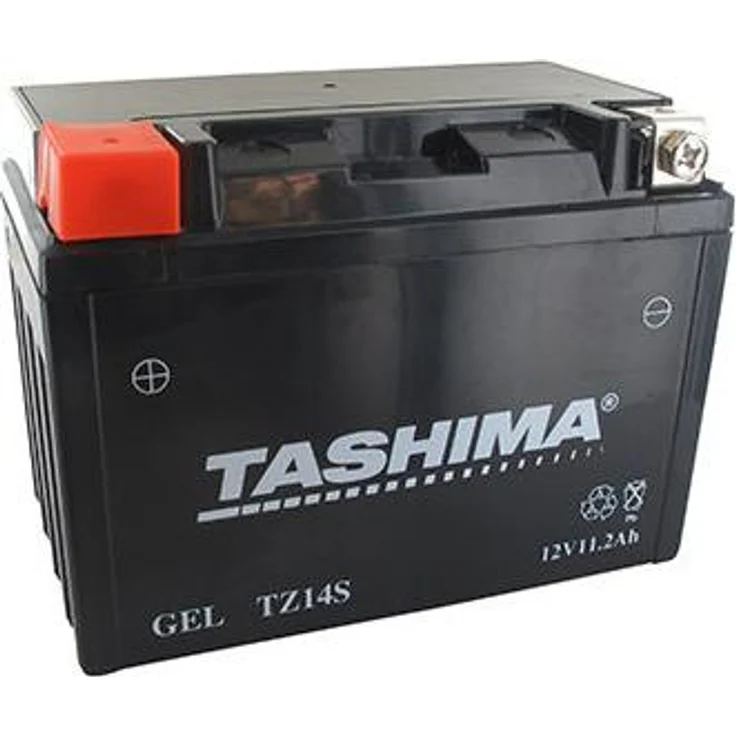 AUTRES Versiegelte Blei-Batterie 12V Gel/AGM, 11,2Ah, 150x87x110mm, für Scooter und Motorräder, links, Säure einfüllbar
