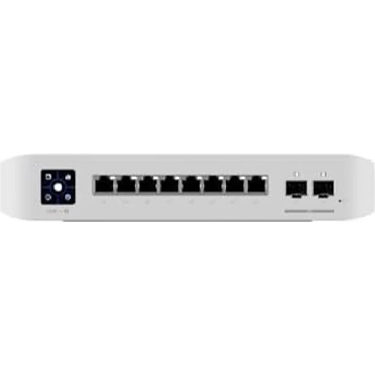 Ubiquiti UniFi USW-Pro-8-PoE Managed L2/L3 Gigabit Ethernet (10/100/1000) Energie Über Ethernet (PoE) Unterstützung 1U Weiß – Bild 1