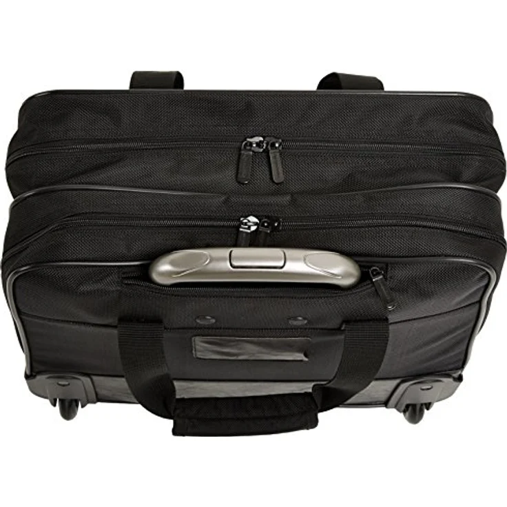 AmazonBasics Laptop ZH1310215R3 -Rollkoffer - Trolley für Notebooks bis 16'',Schwarz – Bild 6