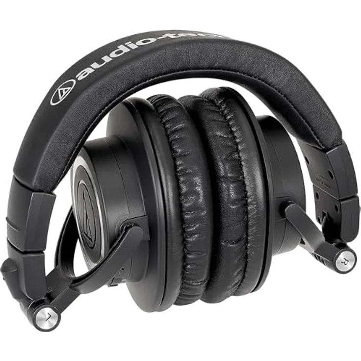 Audio-Technica ATH-M50xBT2, Kabellose Over-Ear-Kopfhörer mit 50 Stunden Akkulaufzeit, Schwarz – Bild 6