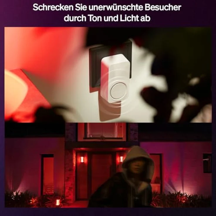 Philips Hue Secure Video-Türklingel, kabelgebunden, 2K-Auflösung, Weitwinkel, Bewegungserkennung, Echtzeit-App-Benachrichtigungen, Zwei-Wege-Audio – Bild 5