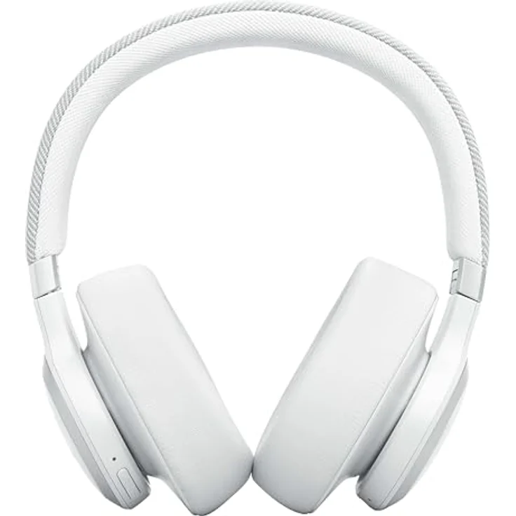 JBL Live 770 NC – Bluetooth Over-Ear-Kopfhörer mit adaptivem Noise-Cancelling – Kabellose Ohrhörer Signature Sound und Sprachassistent – Langer Musikgenuss für bis zu 65 Stunden – Weiß – Bild 2