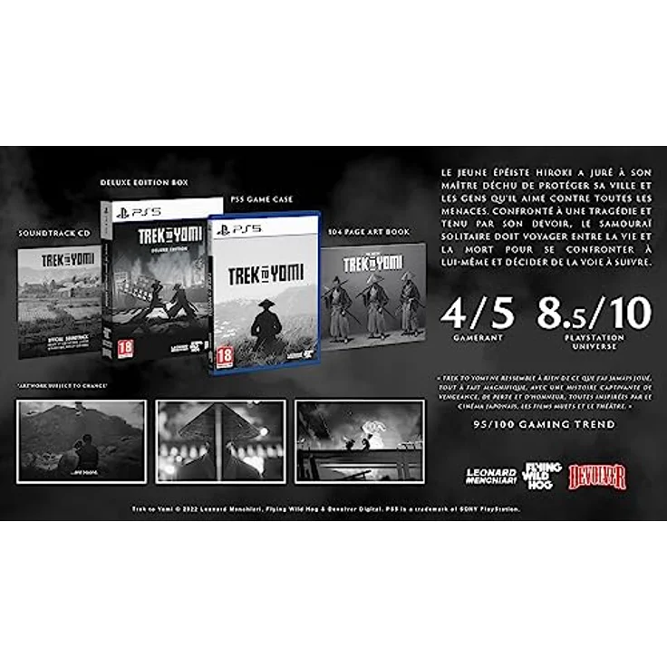 Devolver Digital Trek To Yomi: Deluxe Edition – PS5, inklusive Artbook und Soundtrack-CD, stylisches Samurai-Kampfsystem, mythisches Geschichtenerzählen – Bild 2