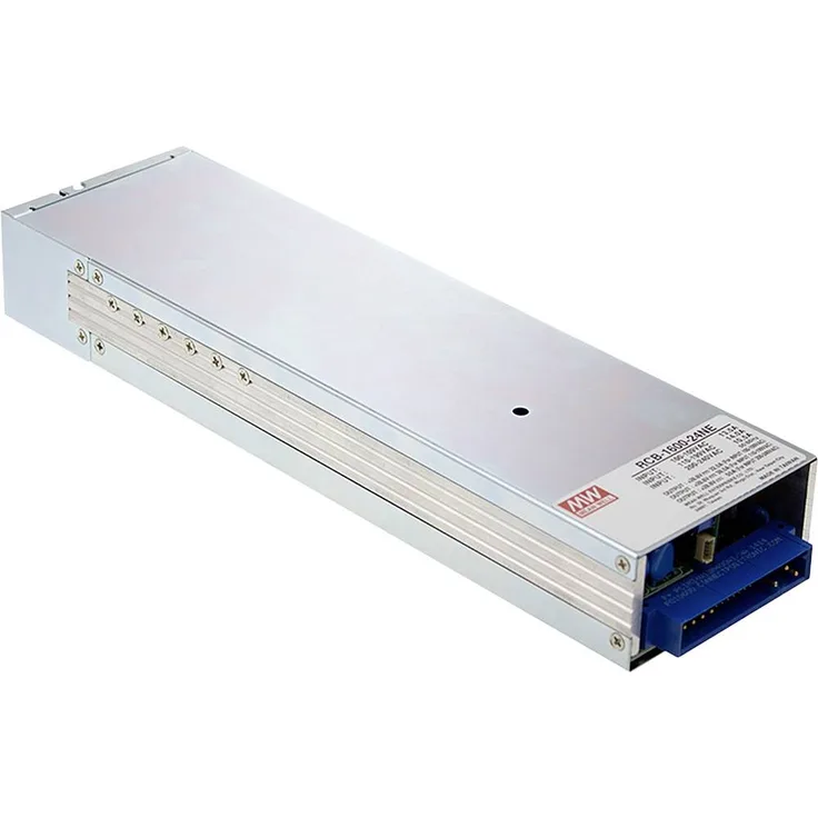 MEAN WELL Bleiakku-Ladegerät RCB-1600-48, 48V mit max. 27.5A Ladestrom, Microprozessorgesteuert, programmierbare 3-Stufen-Ladung, universeller AC-Eingang