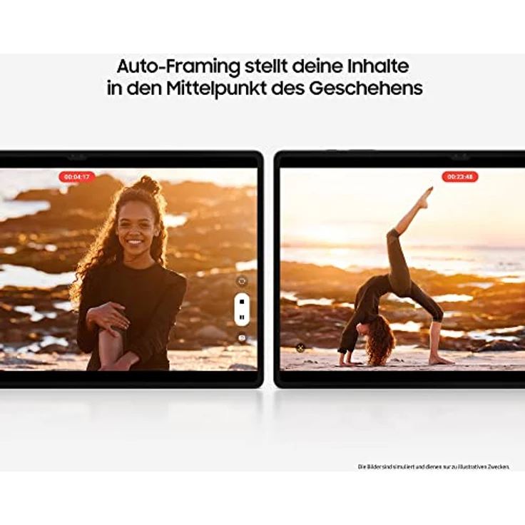Samsung Galaxy Tab S8+, 12,4 Zoll, 128 GB interner Speicher, 8 GB RAM, Wi-Fi, Android Tablet inklusive S Pen, Graphite, inkl. 36 Monate Herstellergarantie – Bild 4