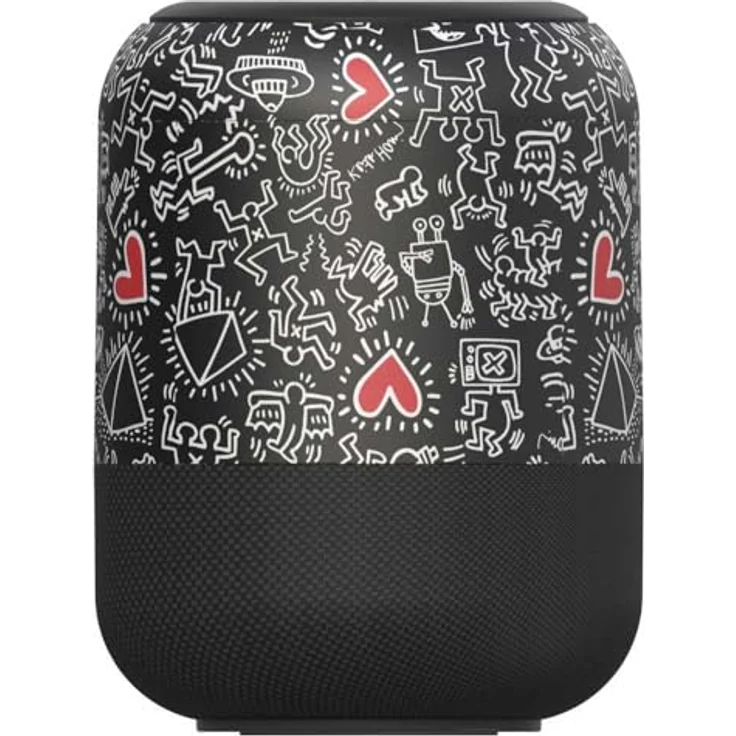 Celly KHSPEAKER Tragbarer Bluetooth-Lautsprecher mit kristallklarem Klang und intuitiver Fernbedienung, Schwarz – Bild 2