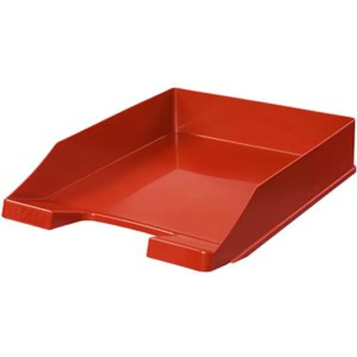 Han Briefablage 1027-x-17, Klassik, A4, rot, stapelbar, Kunststoff
